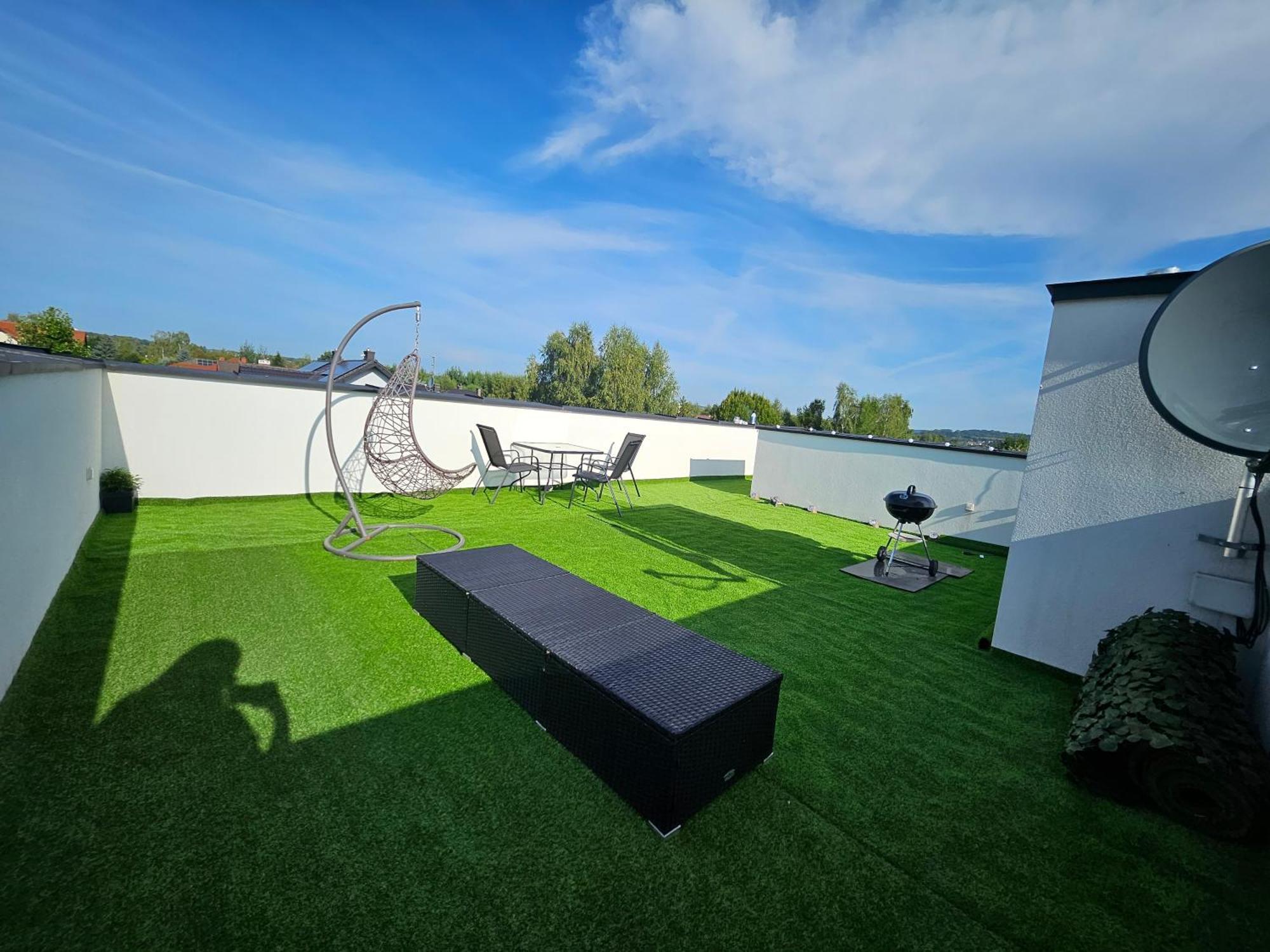 Luksusowy 60 M Z Jacuzzi Oraz Z Ogrodkiem Na Dachu Na Wylacznosc ! Krakow