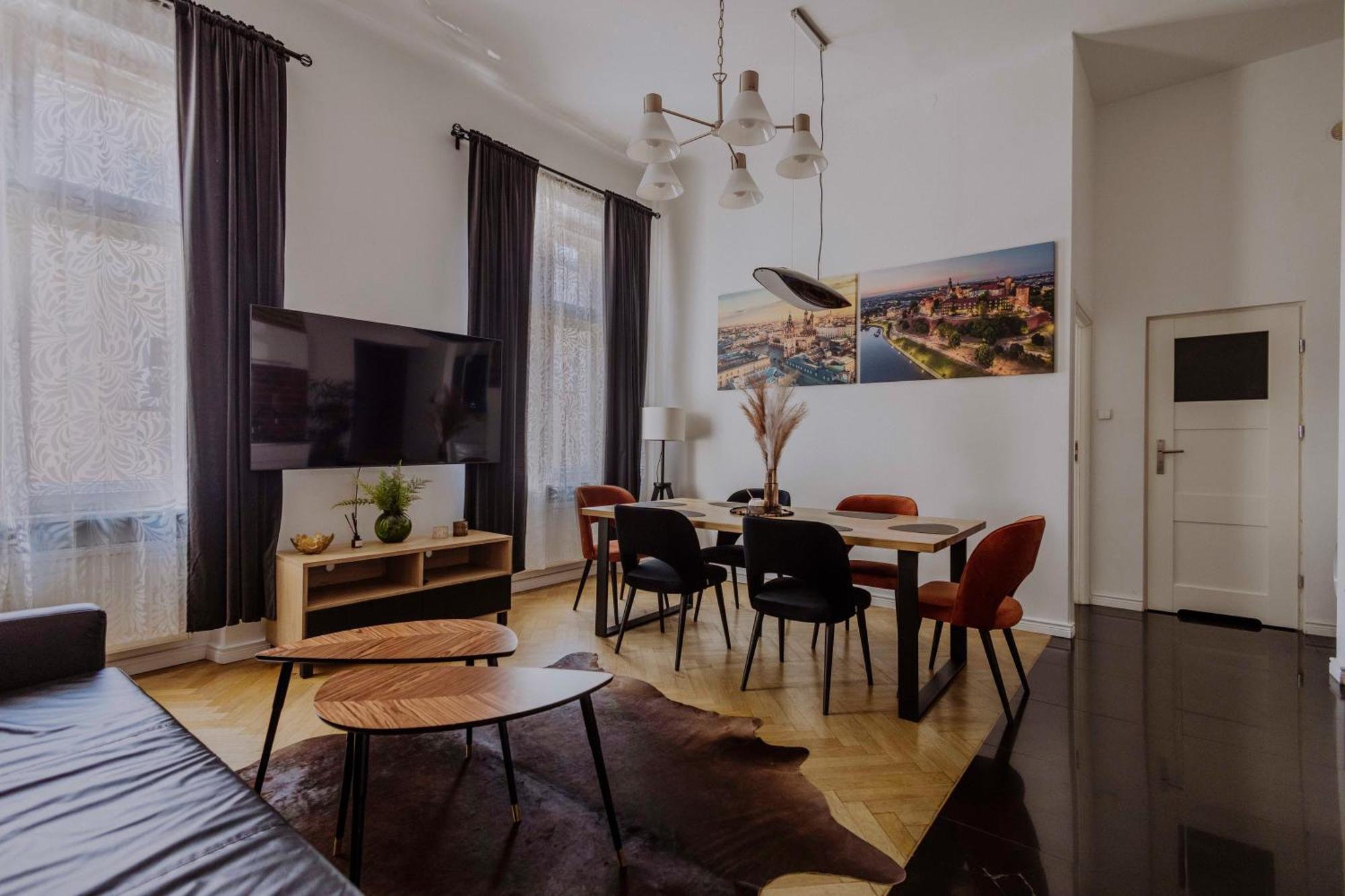 Appartement Golden Pearl - Main Square, 100 Sqm, 4 Krakau