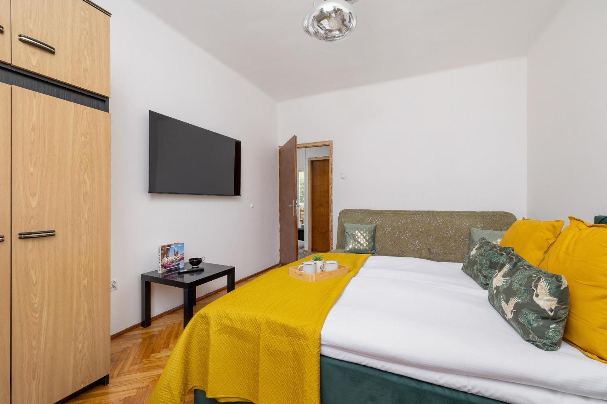 Rodzinny Z Dwiema Sypialniami Niedaleko Centrum Krakowa By Renters