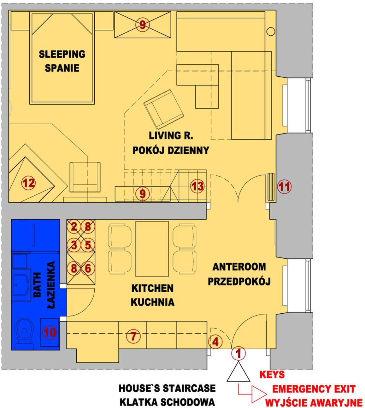 San Sebastian, Center Apartment Krakow