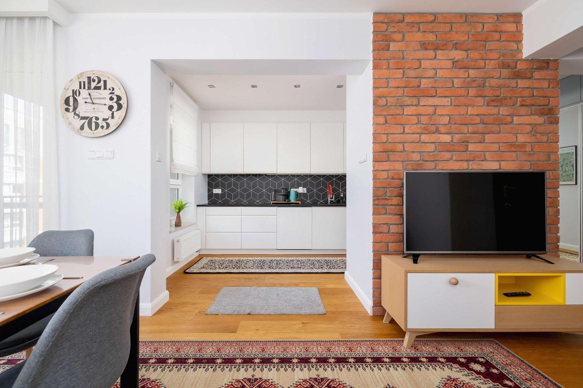 Przytulny I Przestronny W Krakowie Z Parkingiem Biurkiem I 2 Balkonami By Renters Appartement Krakau