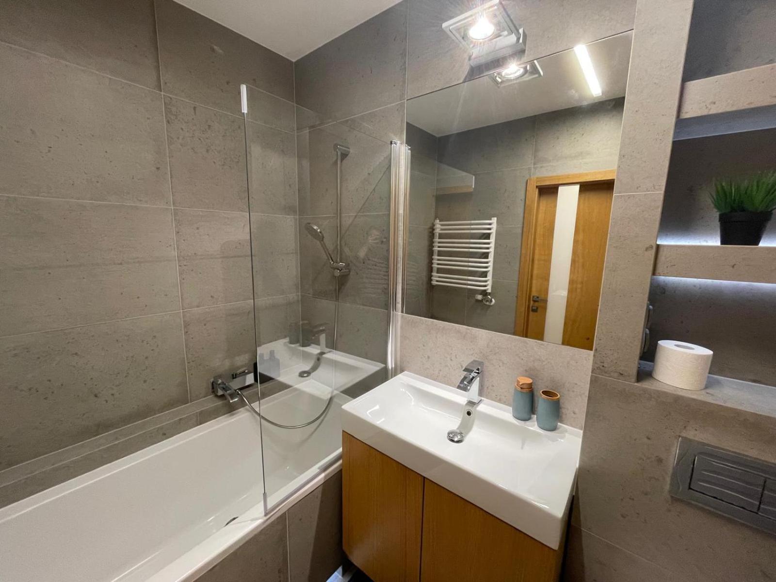 Comfortable With 2 Bedrooms And 2 Balconies On Borkowska Street