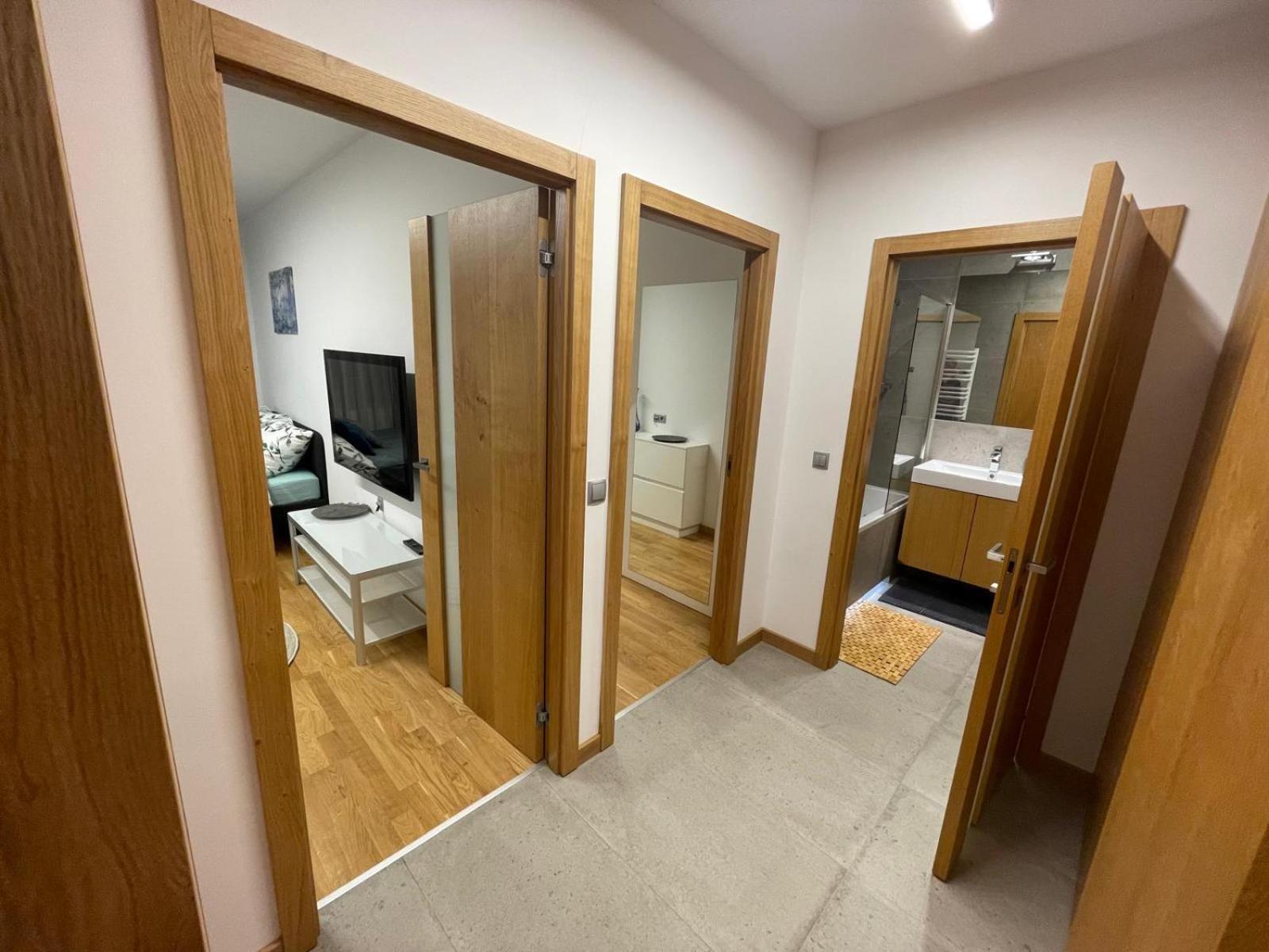 Apartment Comfortable With 2 Bedrooms And 2 Balconies On Borkowska Street Krakow