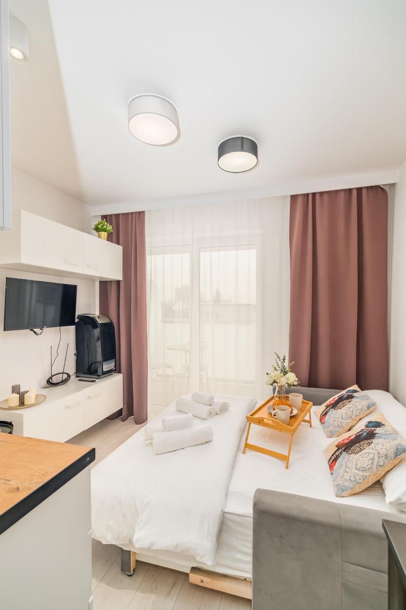 Apartment Pradnik Czerwony - Balcony, View - By Rentujemy