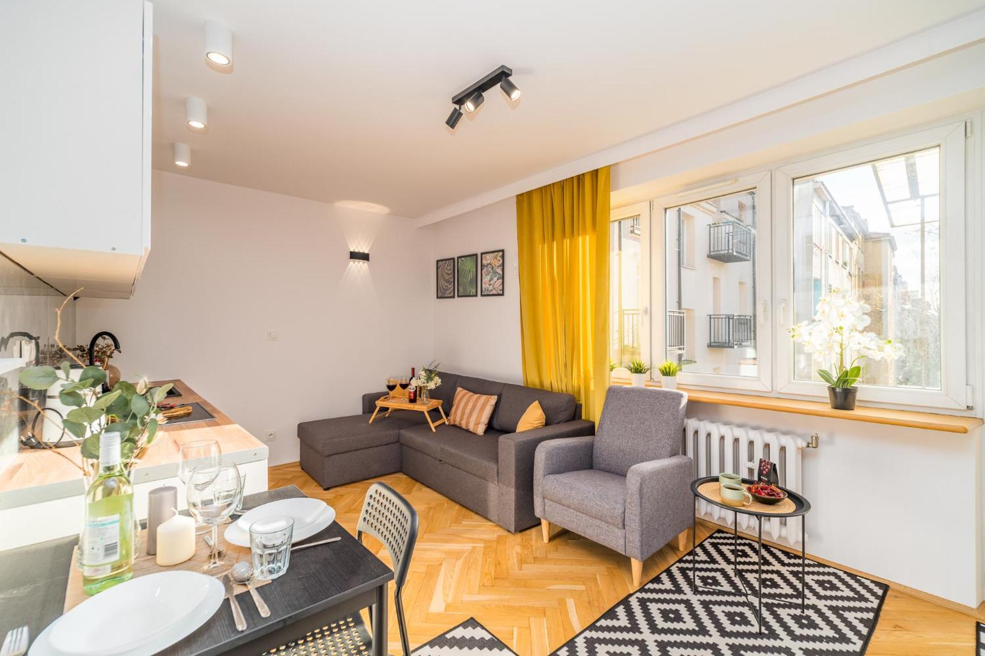 Kazimierz - Balcony, Location Apartment Krakow