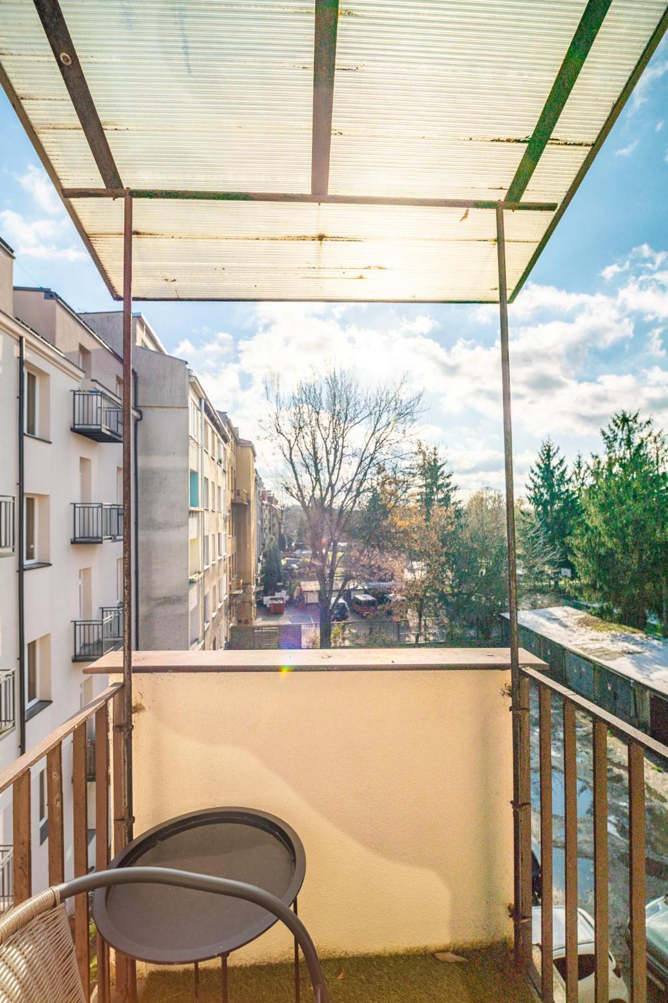 Kazimierz - Balcony, Location Apartment Krakow