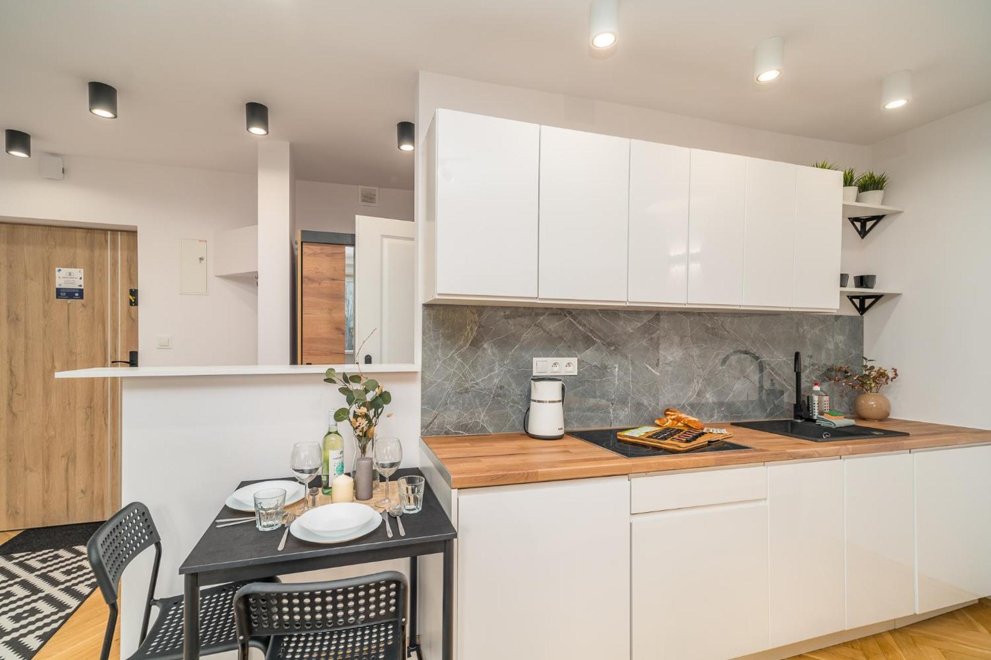 Kazimierz - Balcony, Location Apartment Krakow