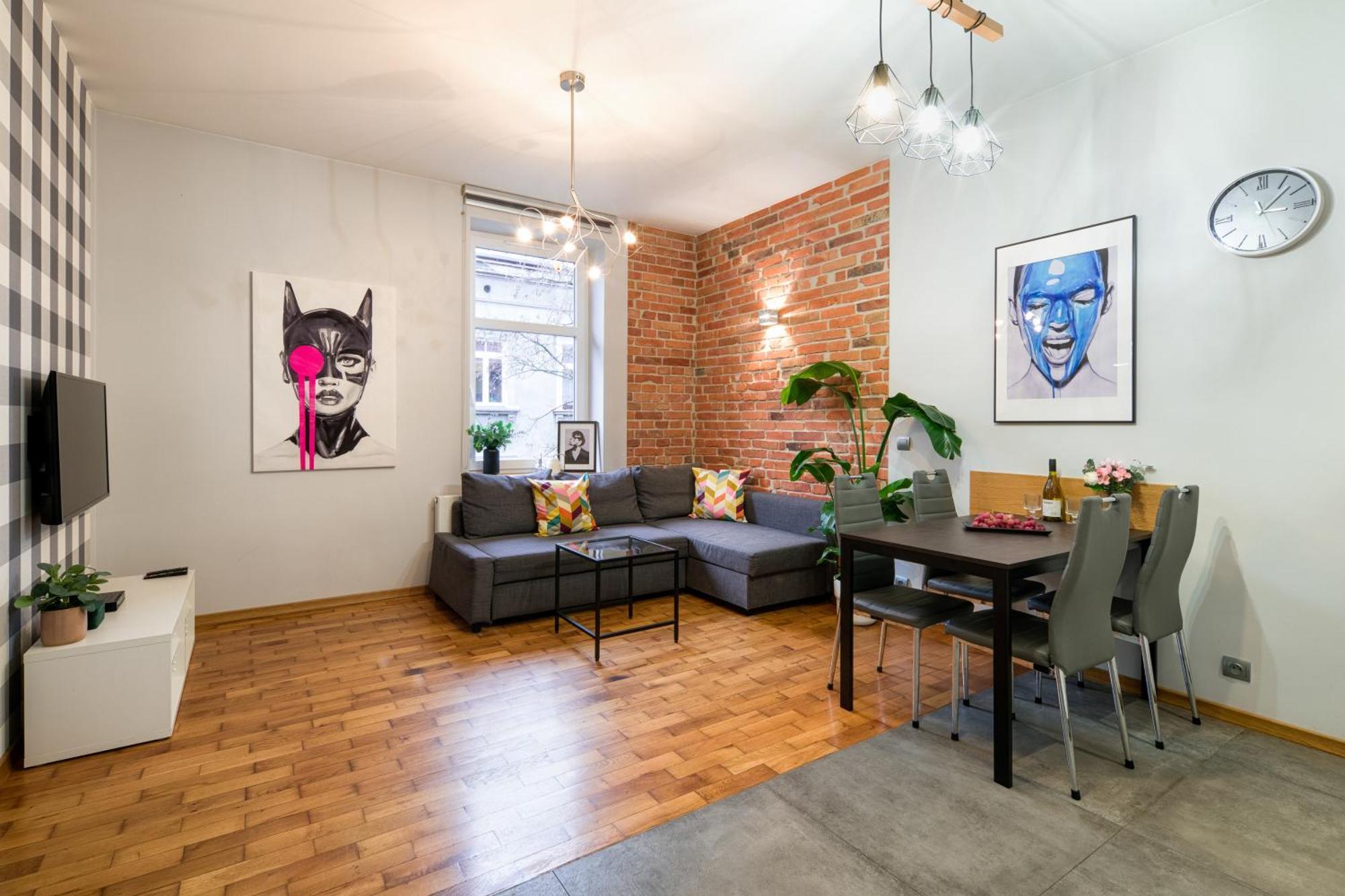 Apartamento Loft - Next To The Main Station - Air Conditioning Cracóvia