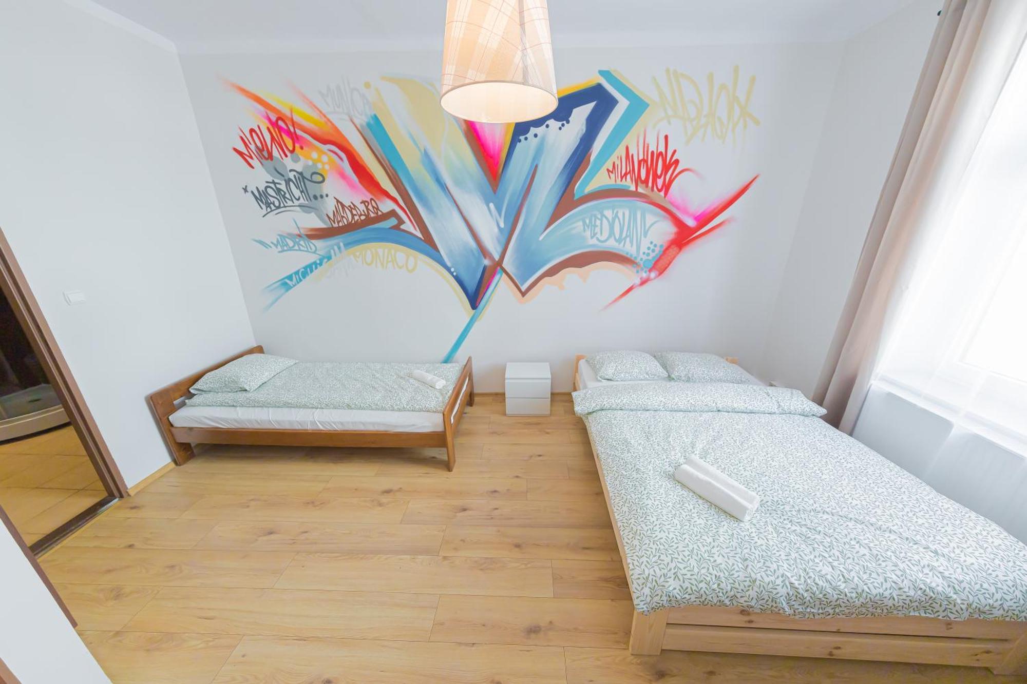 Graffiti Hostel Krakau