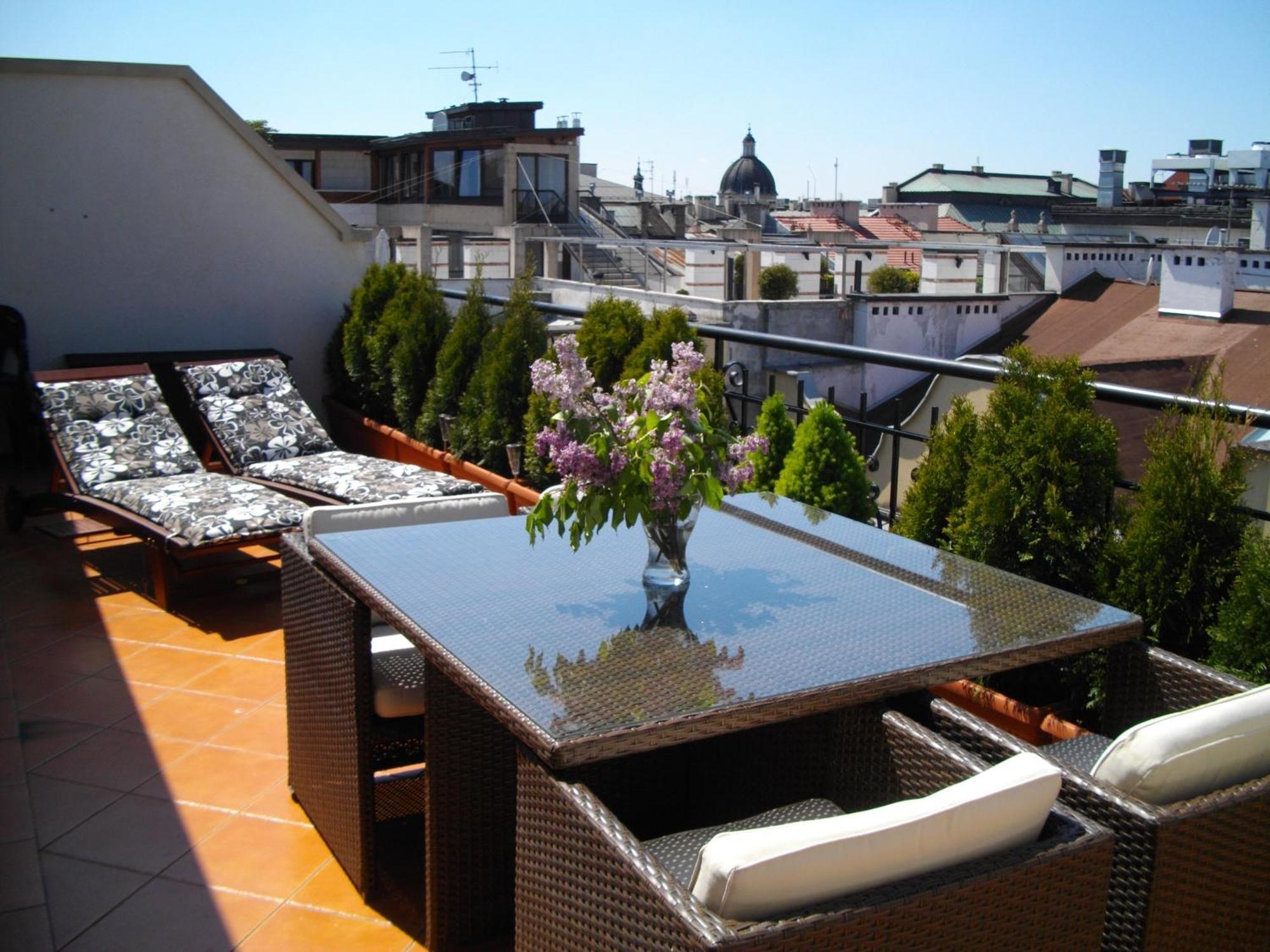 Apartment W Centrum - Duplex Penthouse In The Centre With Terrace And Air Conditioning