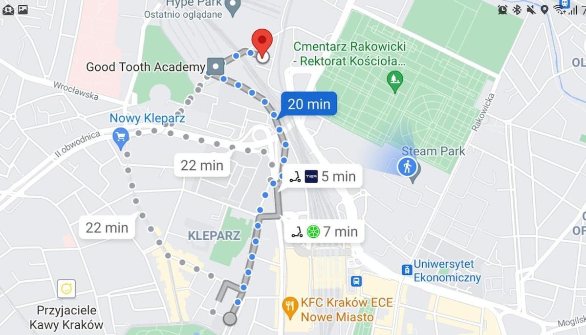 Centrum Krakowa, Z Ogrodem I Parkingiem *