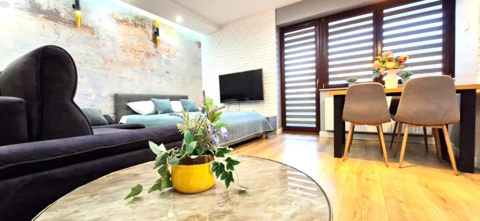 Apartament Luxury Blue Cascade Downtown Balcony