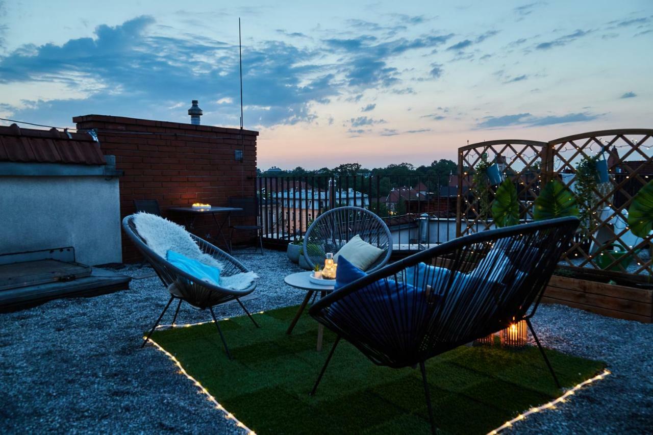 Duplex In The Center Of Apartamento Cracóvia