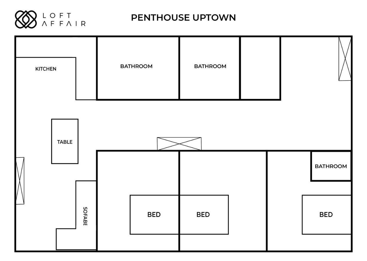 Apartment Penthouse Uptown - Loftaffair