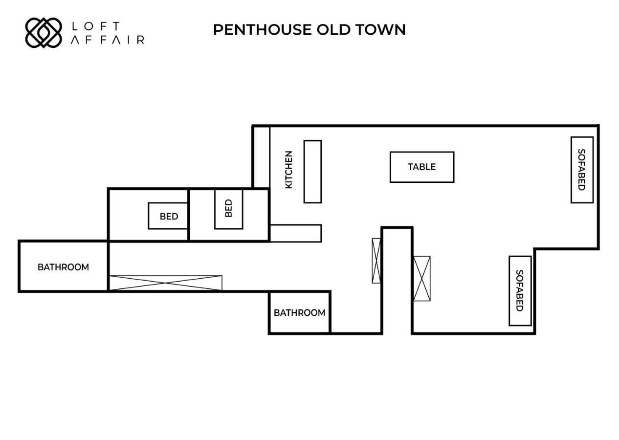 Penthouse Old Town By Loft Affair