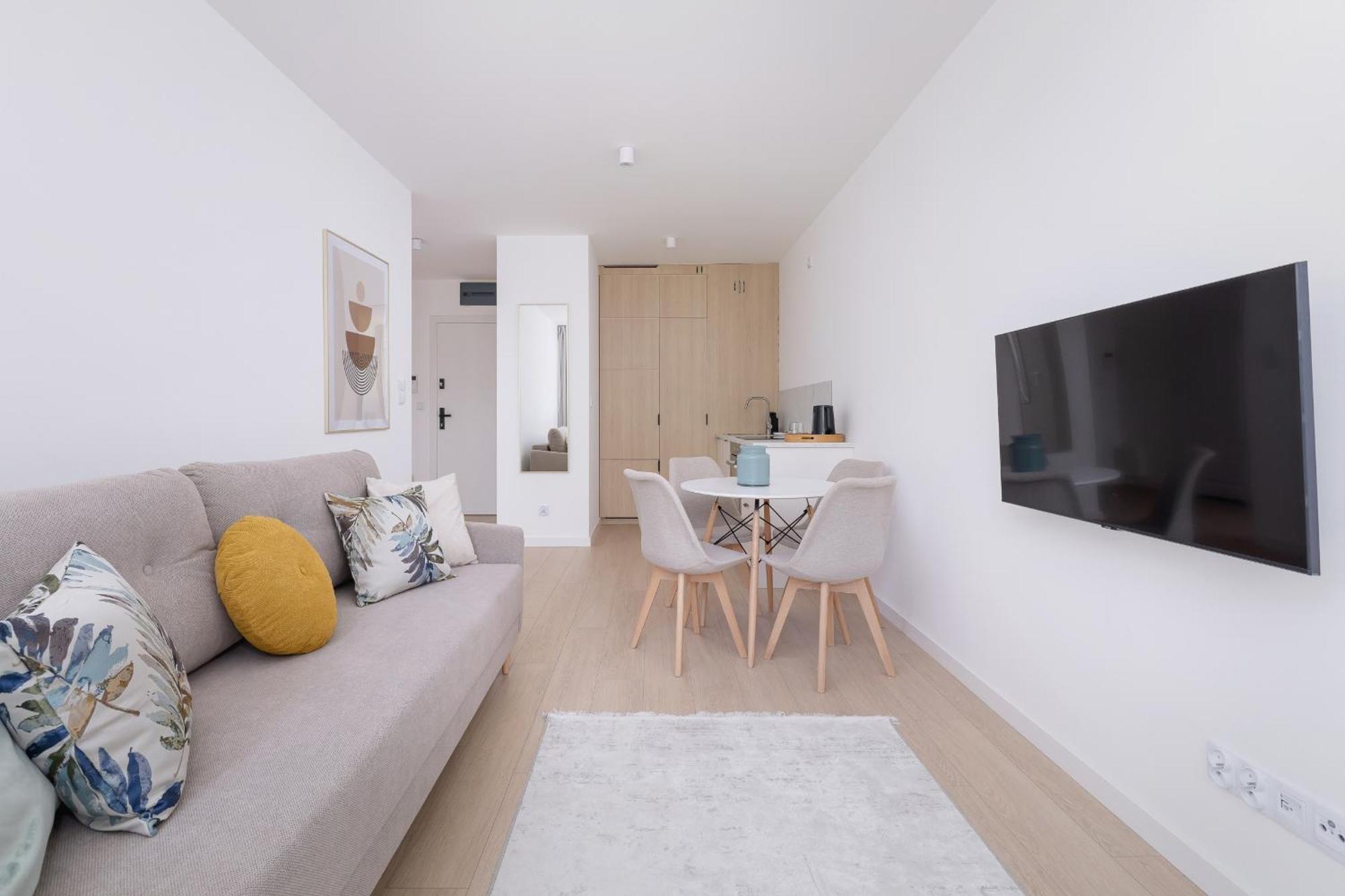 Krowoderska With Balcony Near Center By Rent Like *