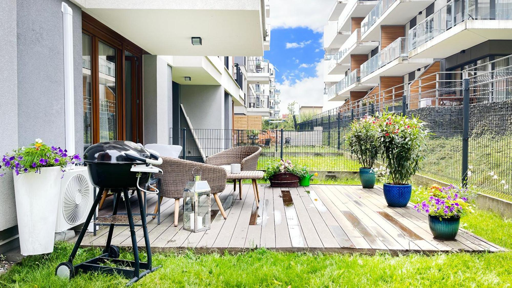 Apartment Classy 2-room With Private Garden And Air Conditioning- Old Town Krakow