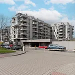 Spacious Studio With Balcony Zablocie Krakow By Noclegi Renters