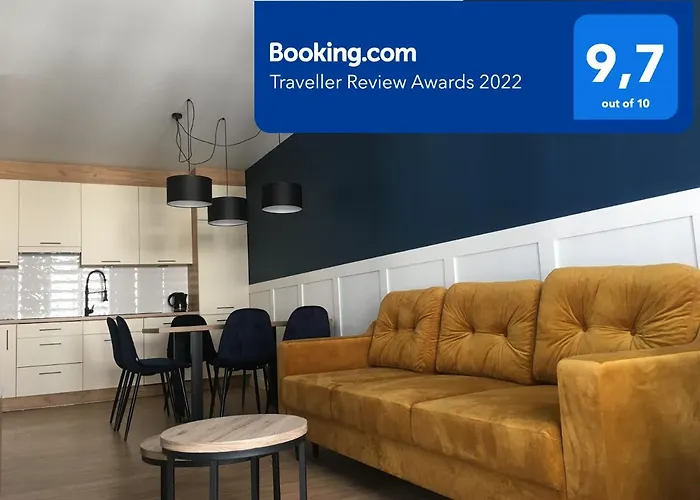Krakow City Center Navyblue Luxury Apartment