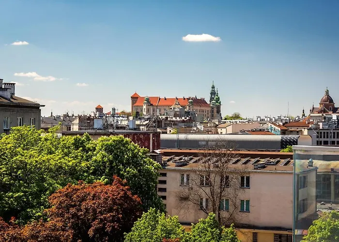 Unique Studio Apartment With 2 Balconies With Wawel Castle And City Views