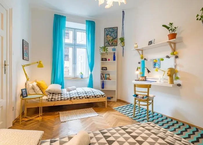 Blue Peace-Apartment With Free Parking In Center For 1-6 People