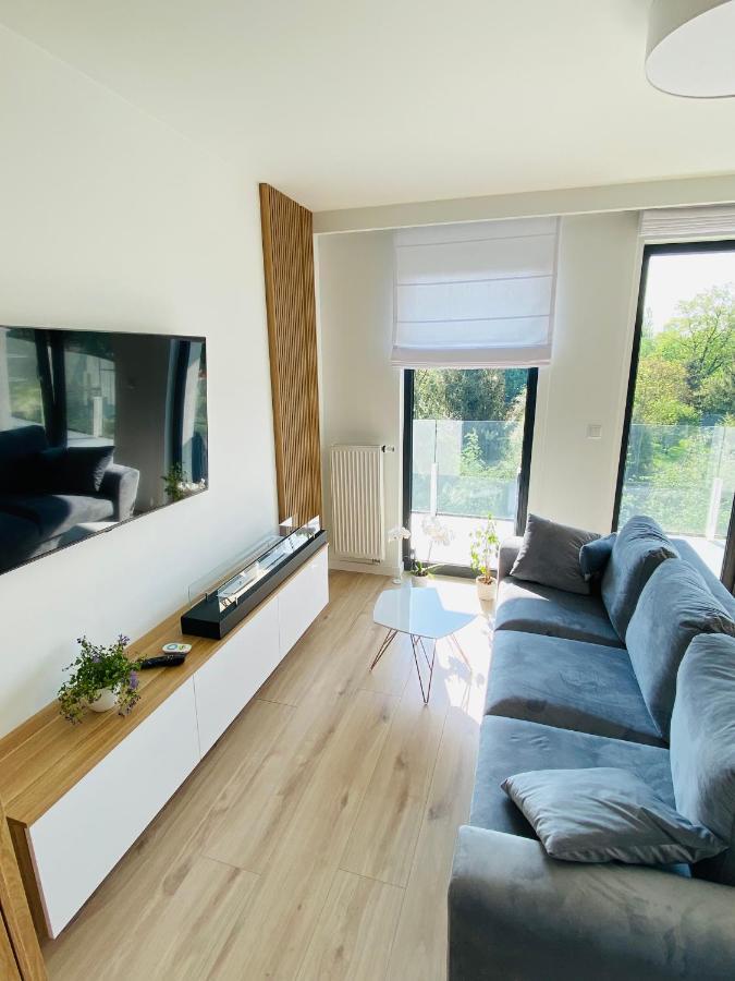 Luxury White In Park Lotnikow Apartament *