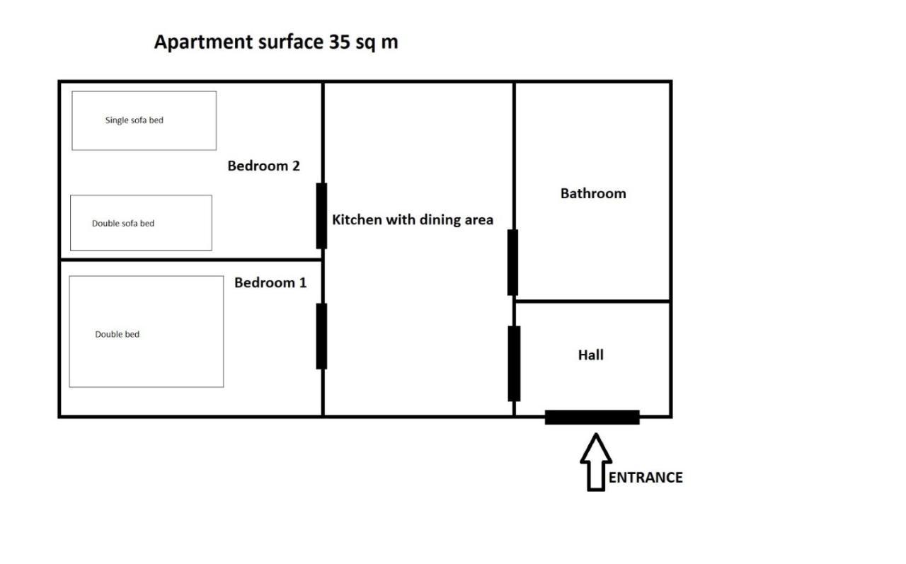 Apartment Quiet & High Class Jablonowskich Street