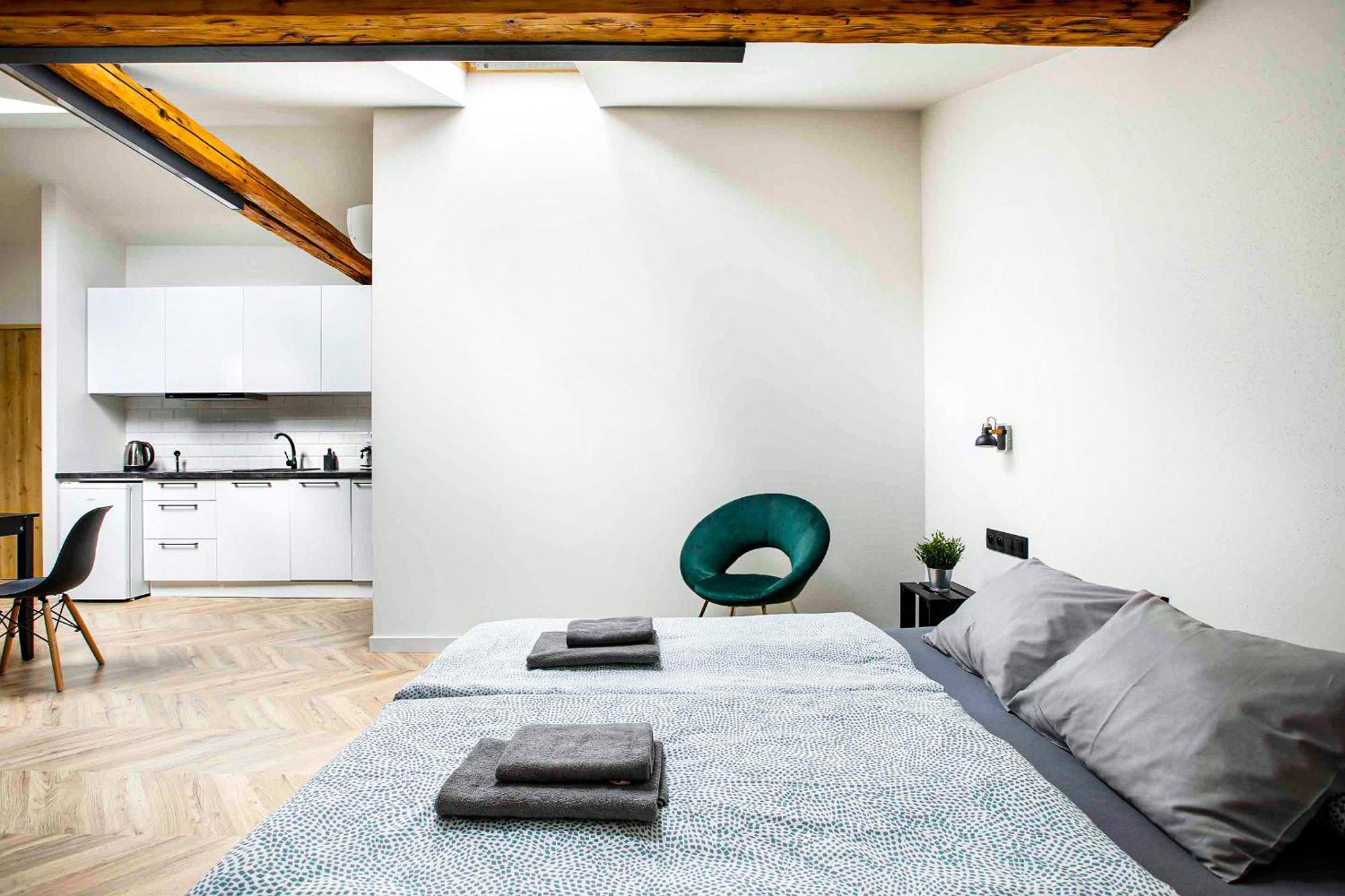 Beautiful Studio With Air Conditioning, Cracow Old Town Apartamento