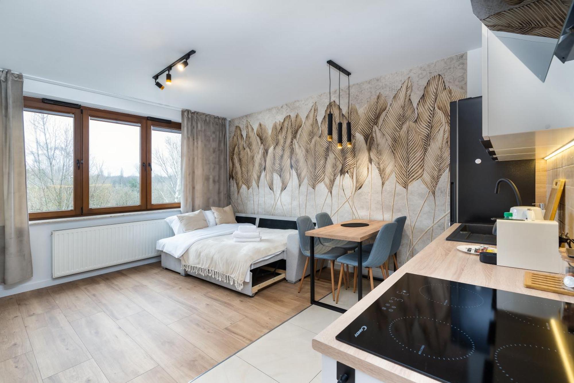 Tauron Arena Chic Studio Apartment *