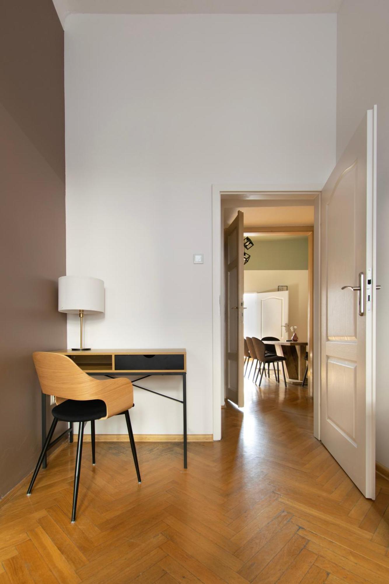Huge Smolensk Street Apartment Krakau