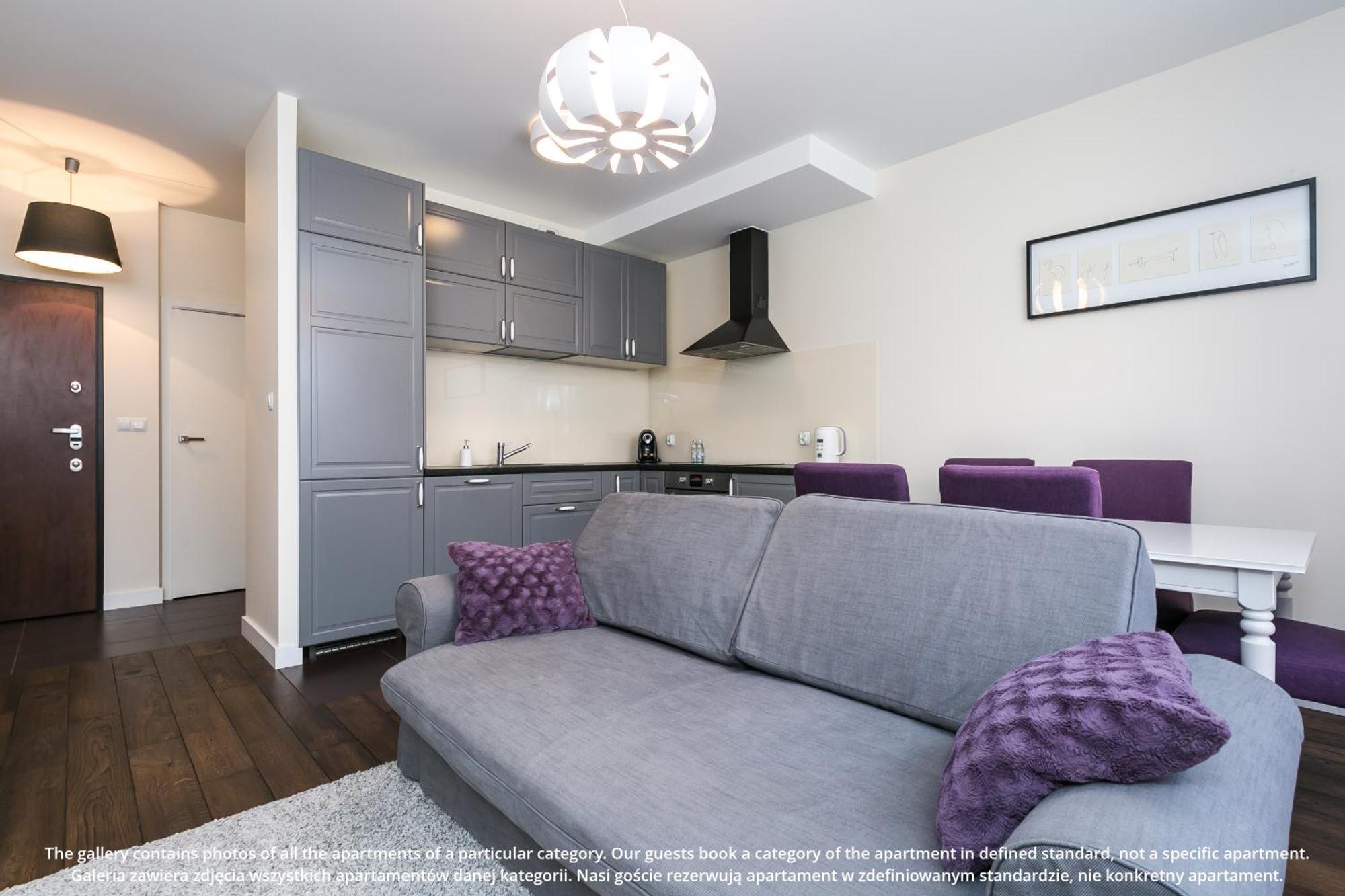 Apartment Browar Lubicz | Balcony | Elevator | Free Garage Krakow