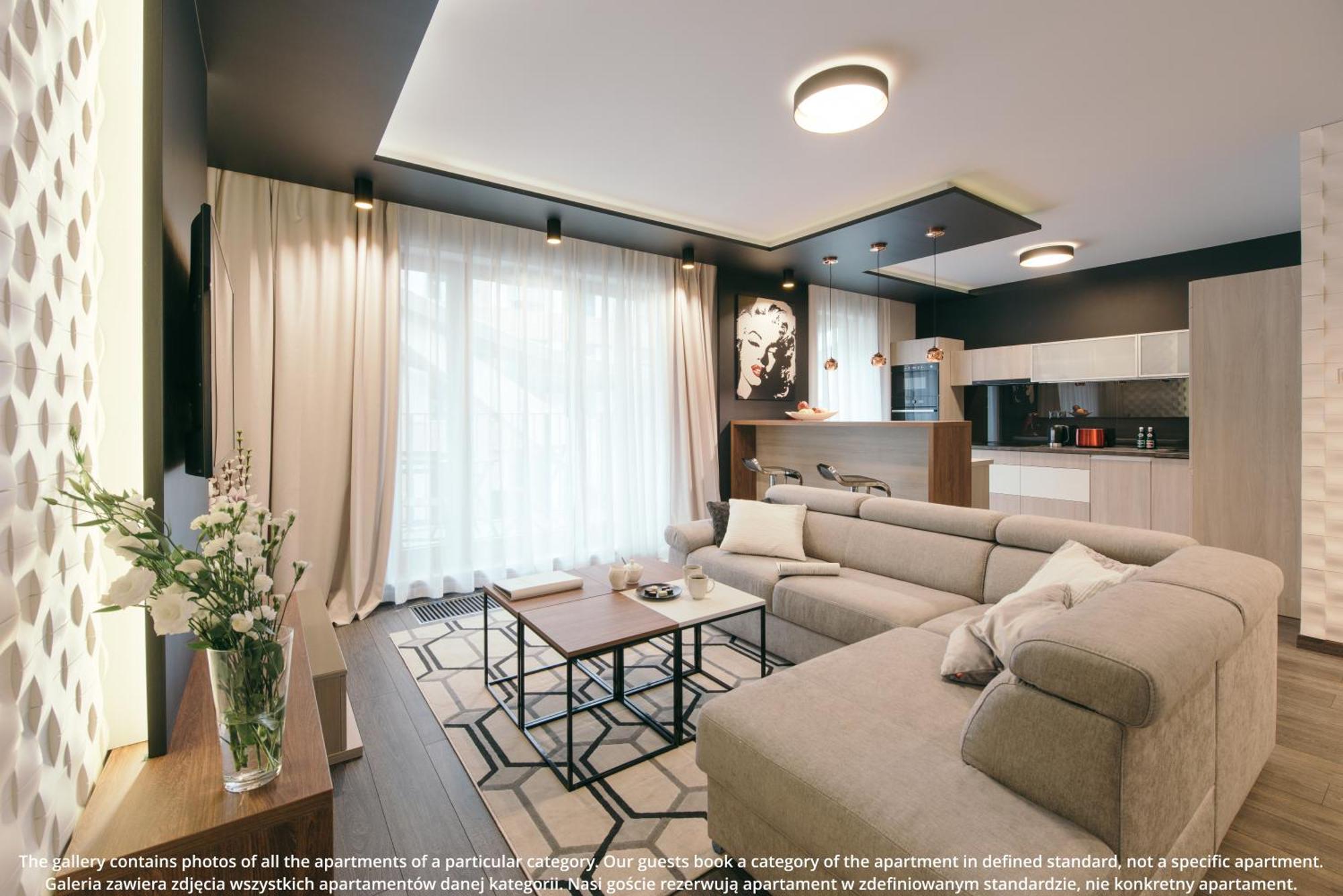 Browar Lubicz | Balcony | Elevator | Free Garage Apartment Krakow