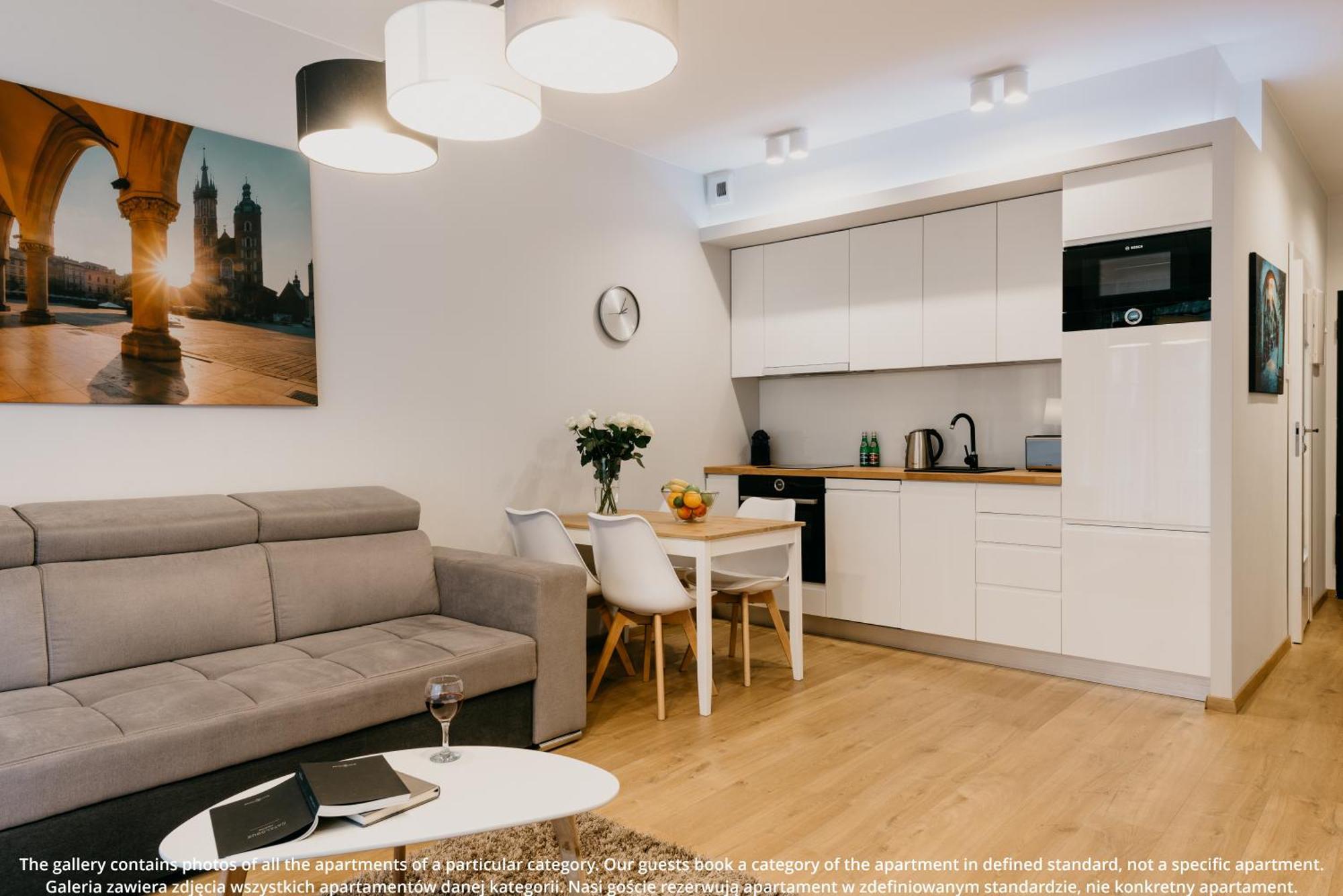 Browar Lubicz | Balcony | Elevator | Free Garage Apartment Krakow