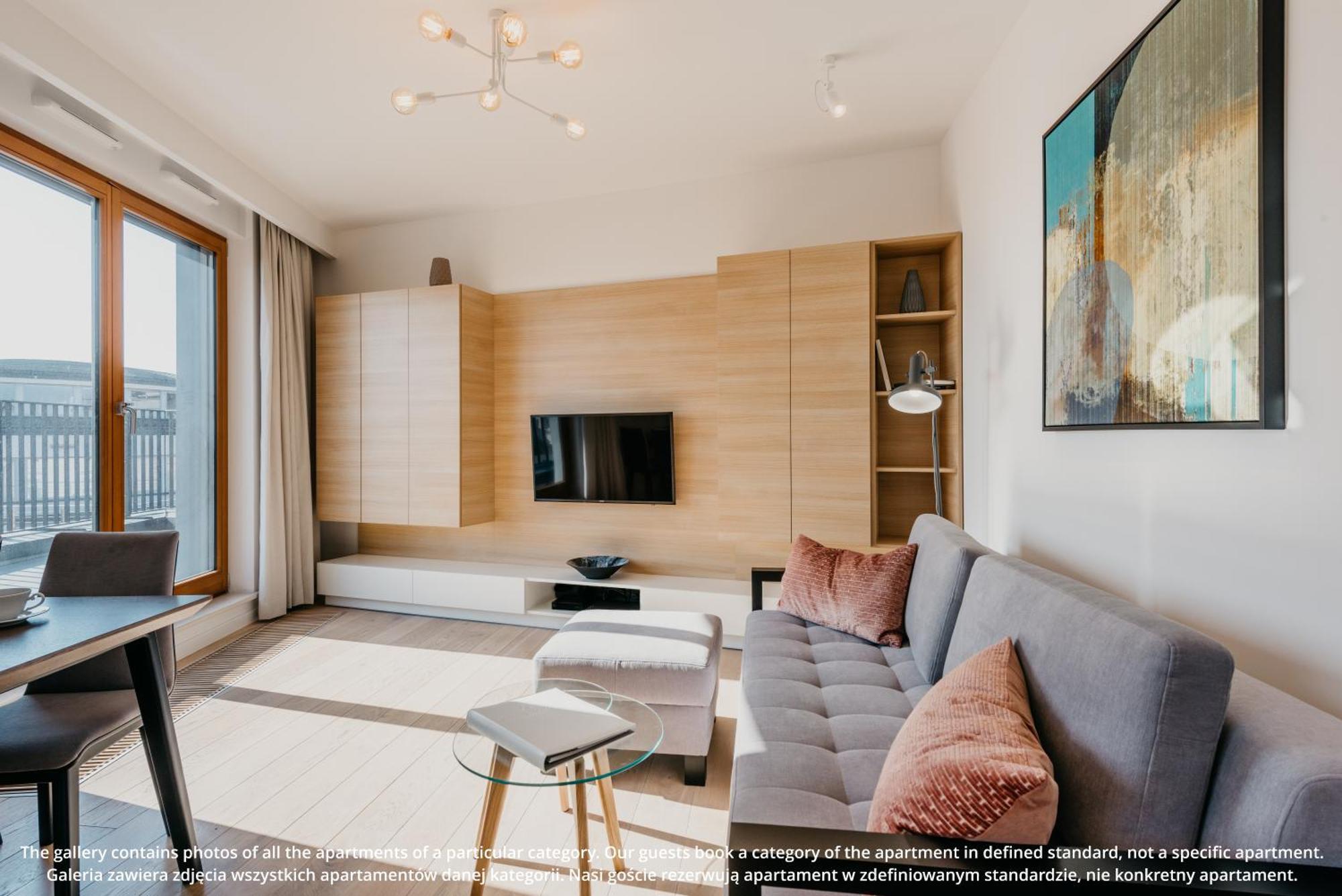 Browar Lubicz | Balcony | Elevator | Free Garage Apartment Krakow