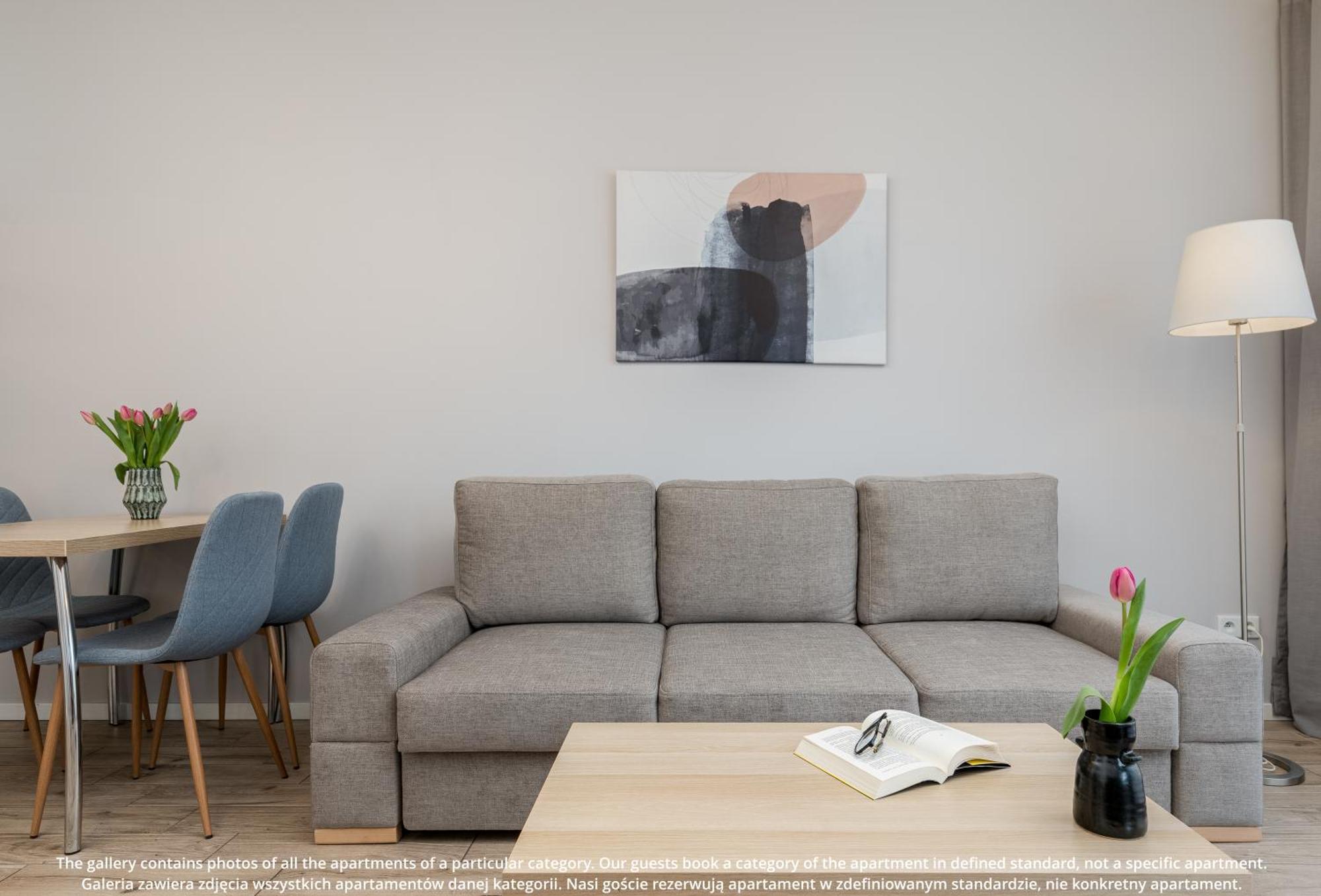 Apartment Browar Lubicz | Balcony | Elevator | Free Garage *