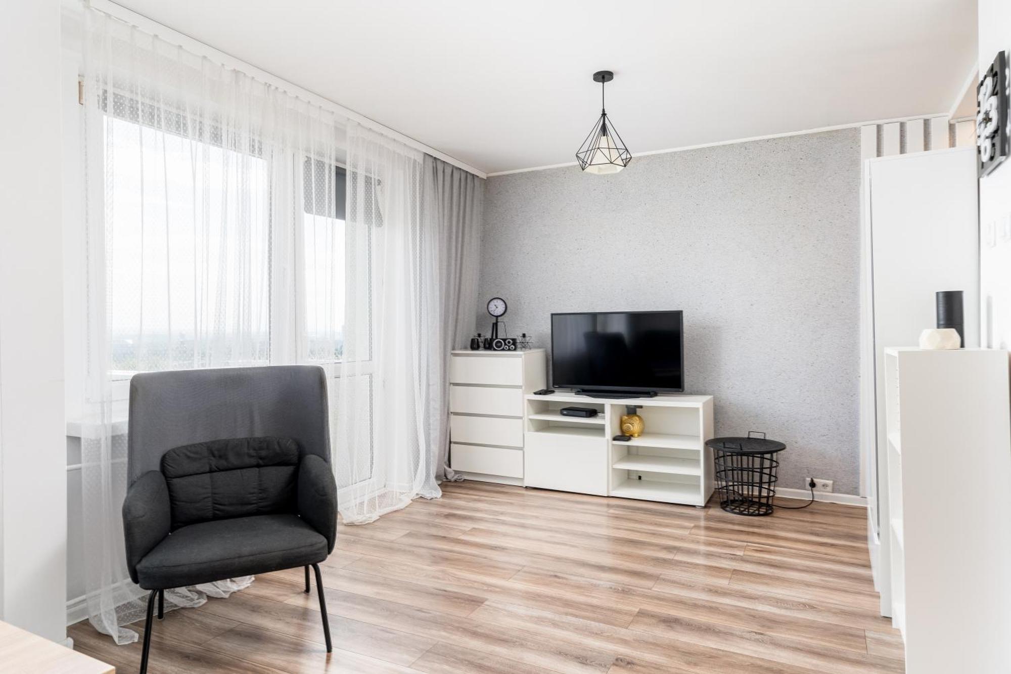 Park Tysiaclecia Grey Studio Apartament Kraków
