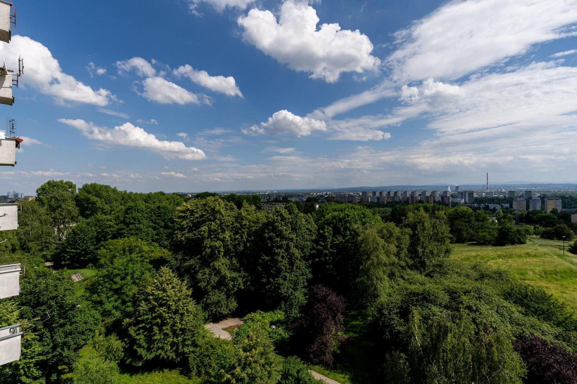 Apartament Park Tysiaclecia Grey Studio Kraków