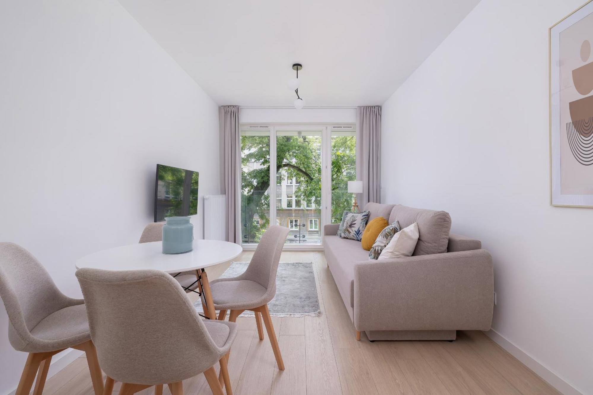 Krowoderska With Balcony Near Center By Rent Like