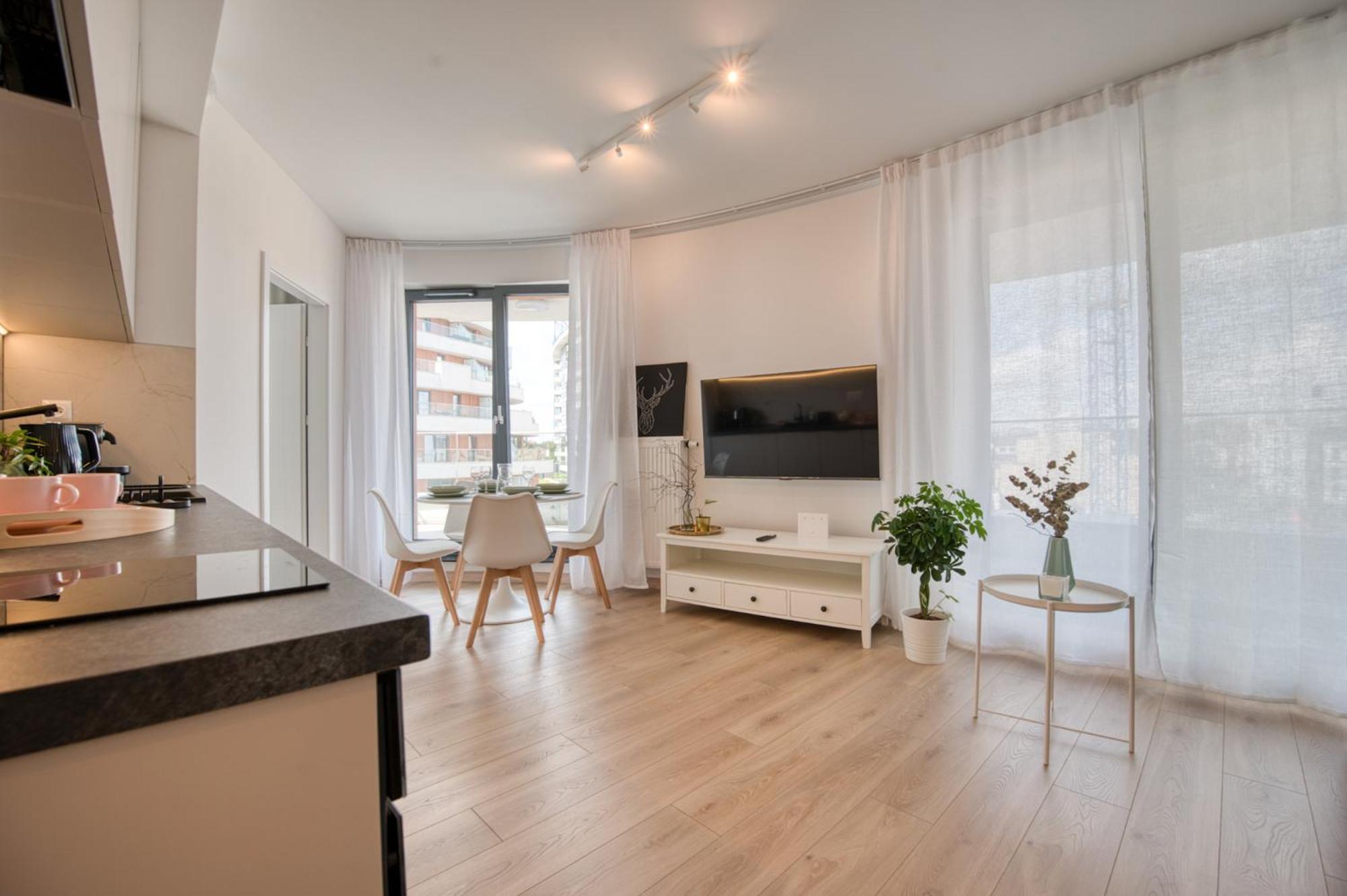 Rentplanet - Wislane Tarasy Appartement *