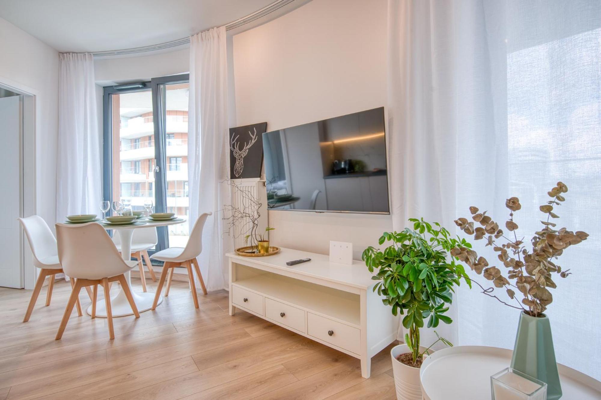 Appartement Rentplanet - Wislane Tarasy Krakau