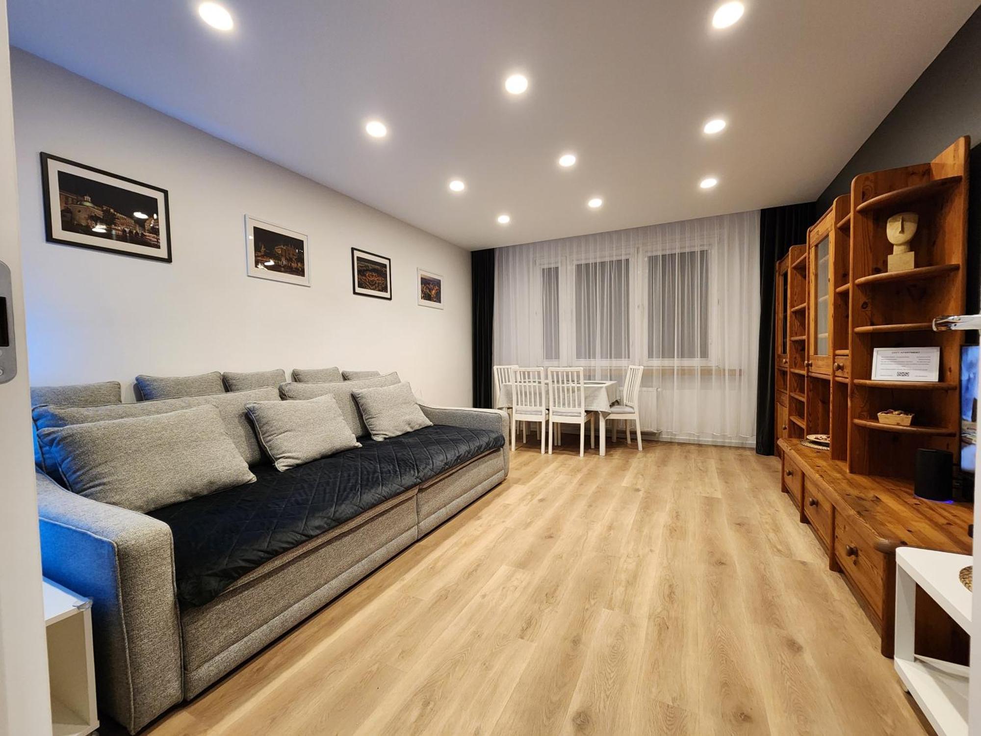 Grey Apartment Krakow
