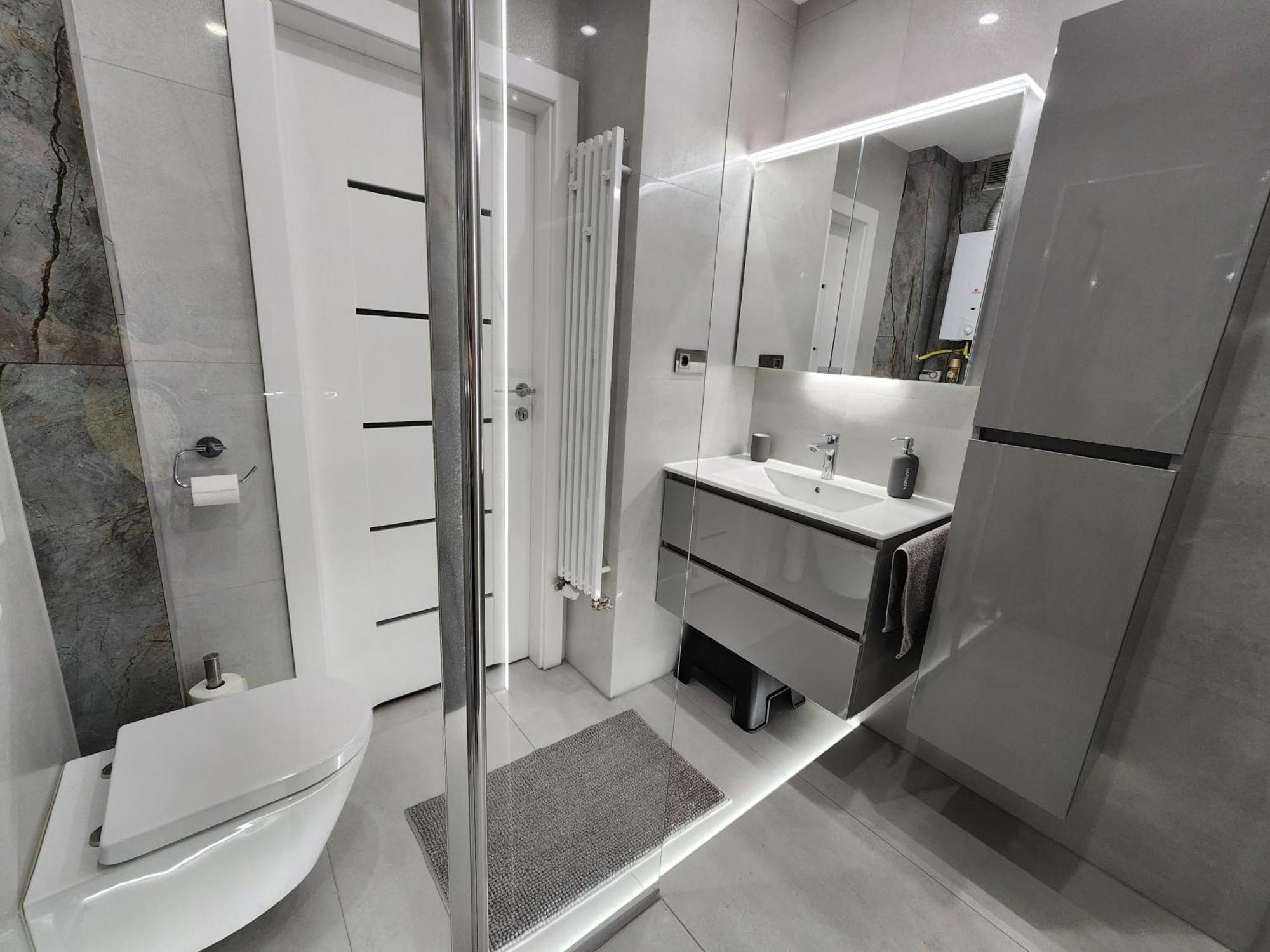 Grey Apartment Krakow