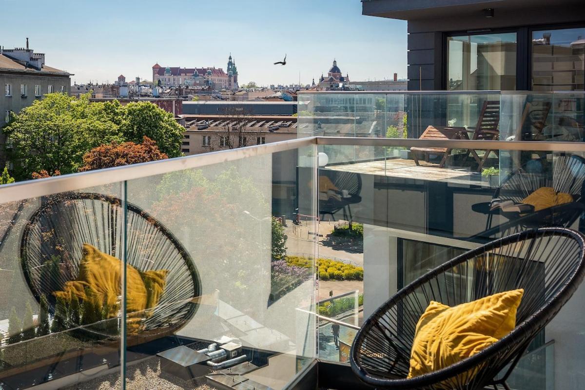 Unique With 2 Balconies With Wawel Castle And Views Krakow