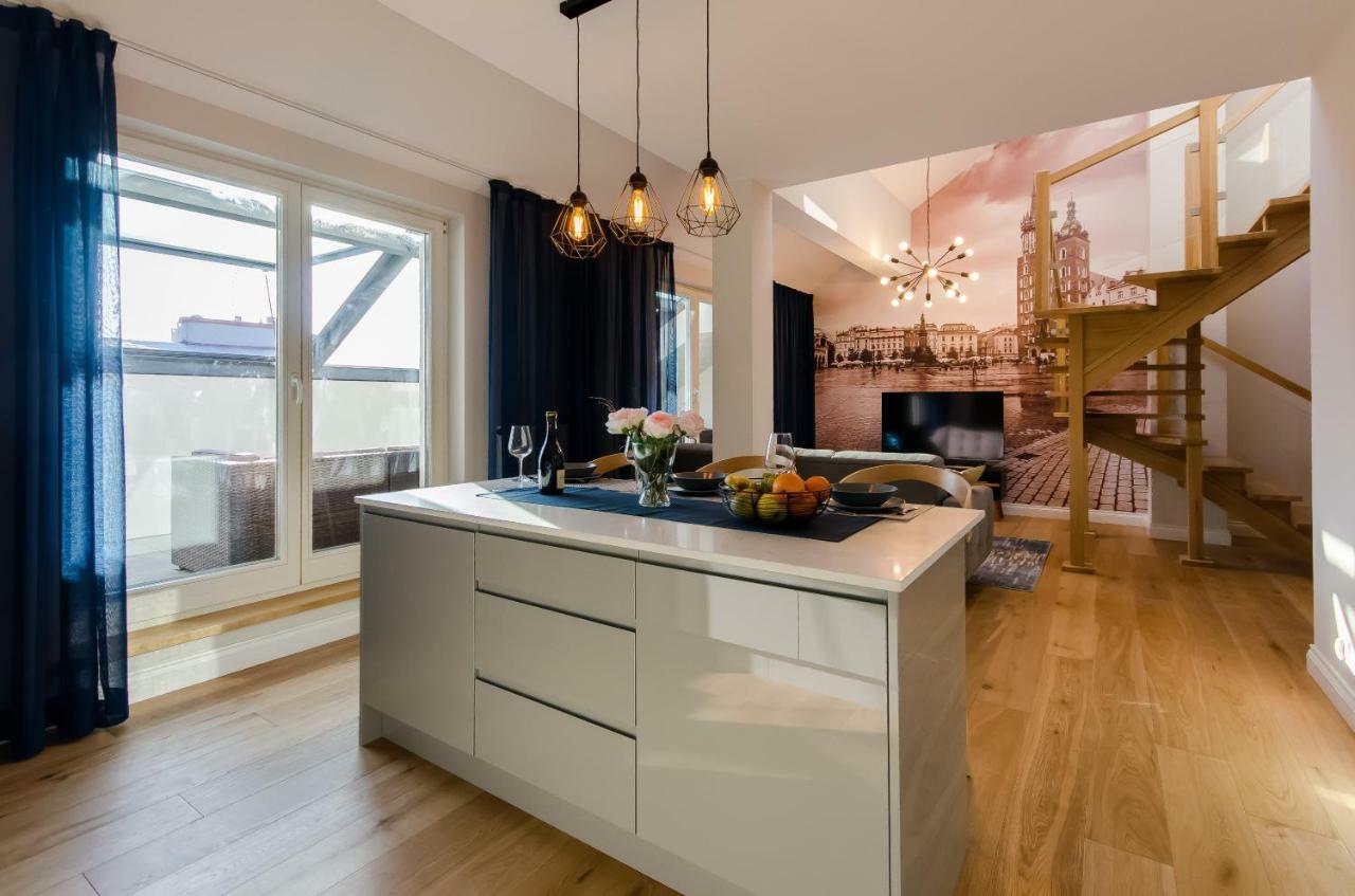Kazimierz Penthouse With Private Terrace Appartement Krakau